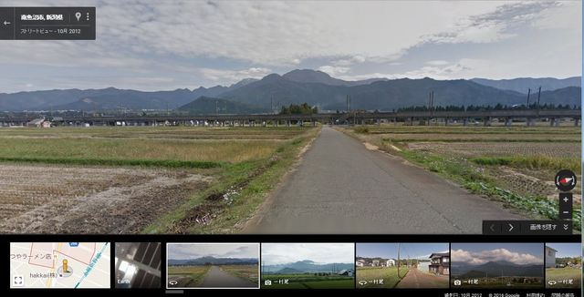 九日町hakkai(株)横道付近からの新幹線と八海山(撮影スポット例 1).JPG